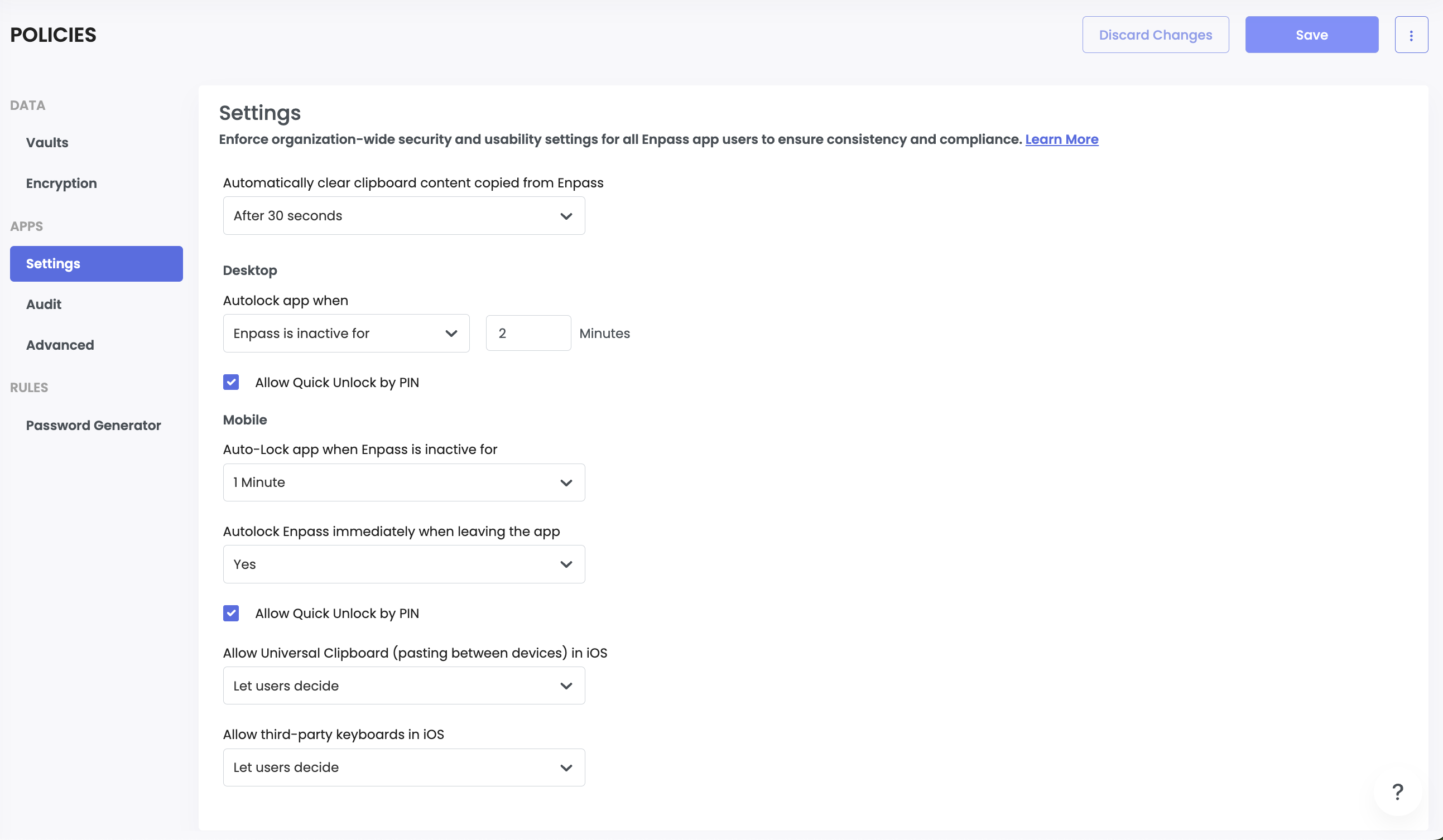 Security-and-Usability-Settings